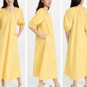 STAUD Dress Yellow Size S